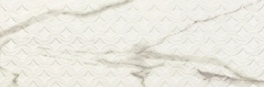 Dekor El molino Calacatta trenza 8 blanco struktura mat rektifikovaný 30x90 Flitsaanbieding