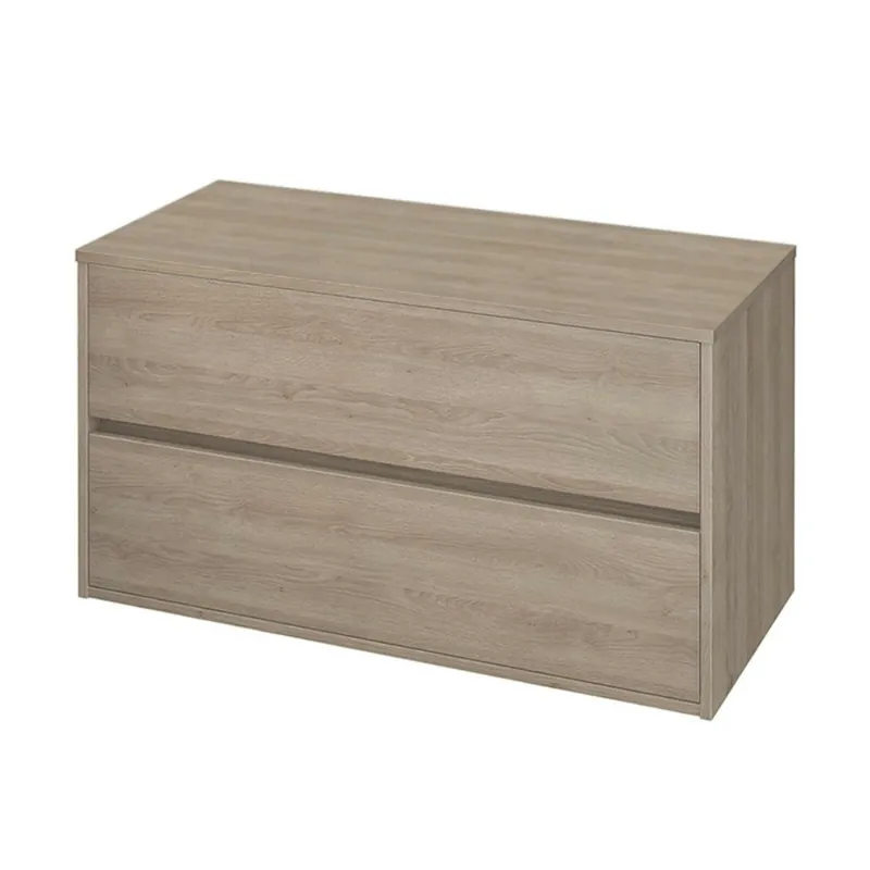 Weekendaanbieding Skříňka Cersanit Crea 100 s deskou dub, S924-012