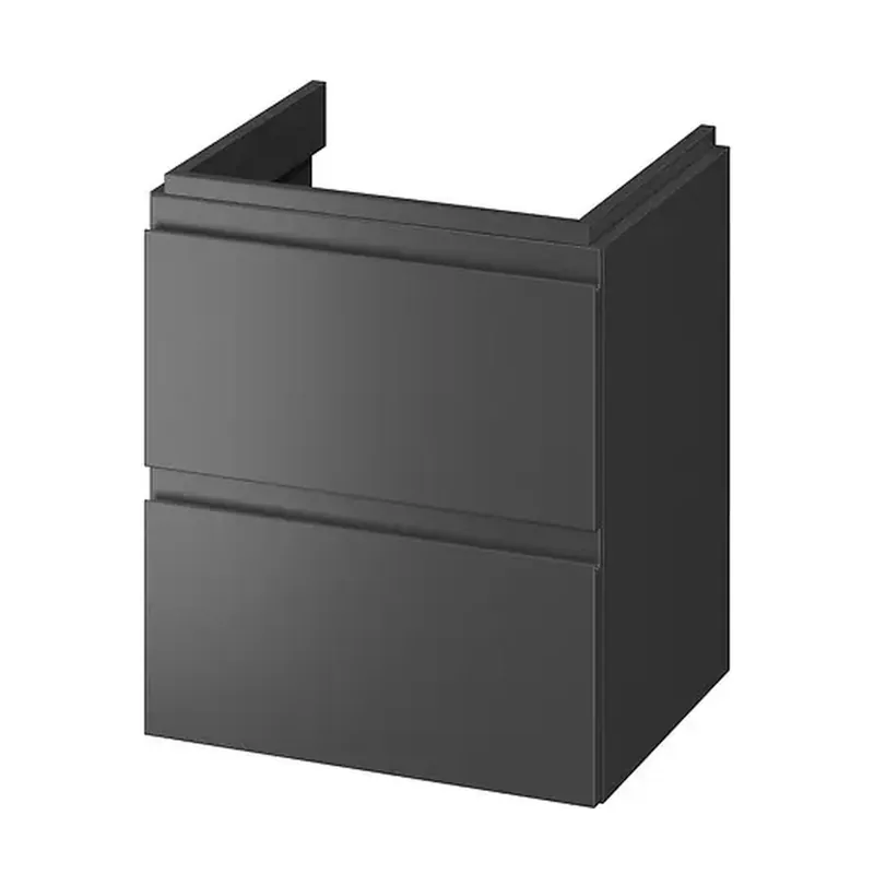 Finale Uitverkoop Skříňka Cersanit Moduo 50 pod umyvadlo antracit, S590-079