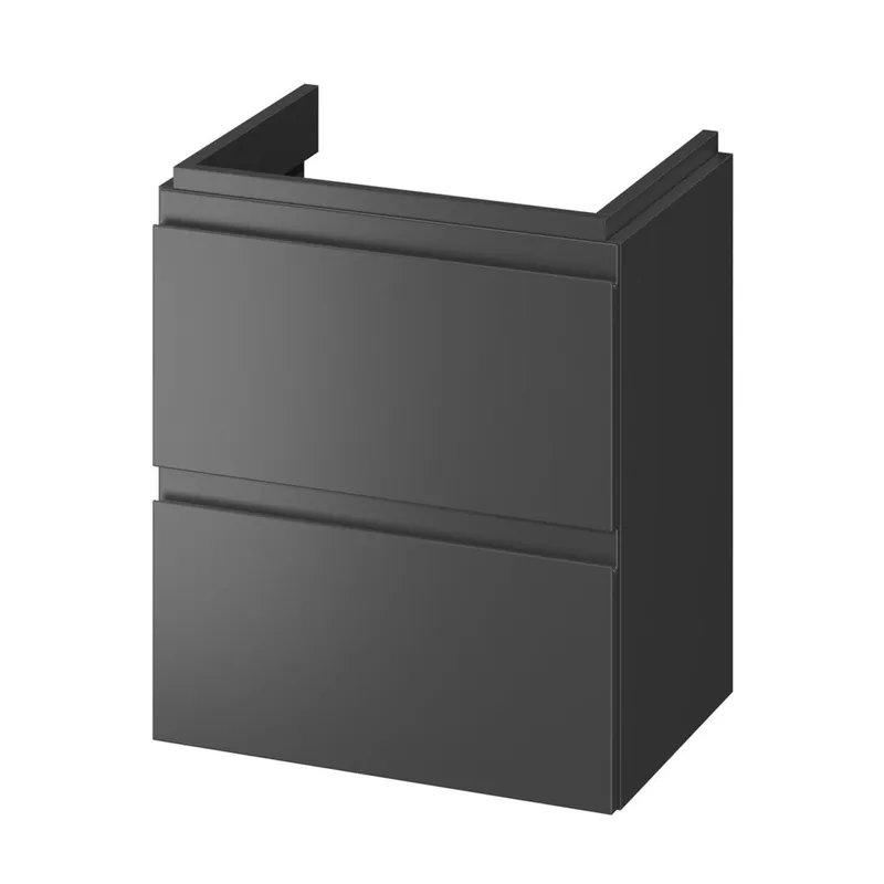 Finale Uitverkoop Skříňka Cersanit Moduo 50 pod umyvadlo slim antracit, S590-087