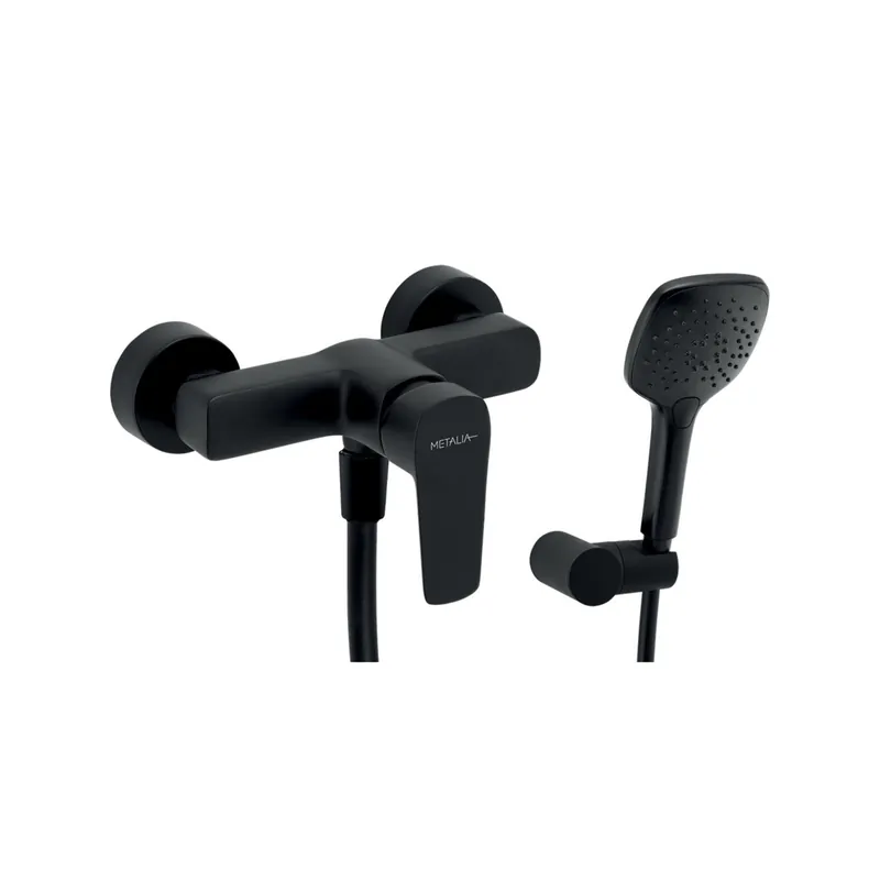 Sprchová souprava Novaservis Metalia 58, ECO, 150 mm, černá, 58061,5 Gecertificeerd