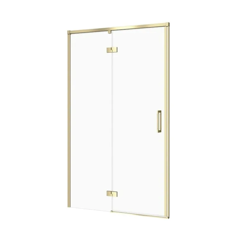 Snelle Levering Sprchové dveře Cersanit Larga 120×195 matné zlaté s panty levé, S164-068