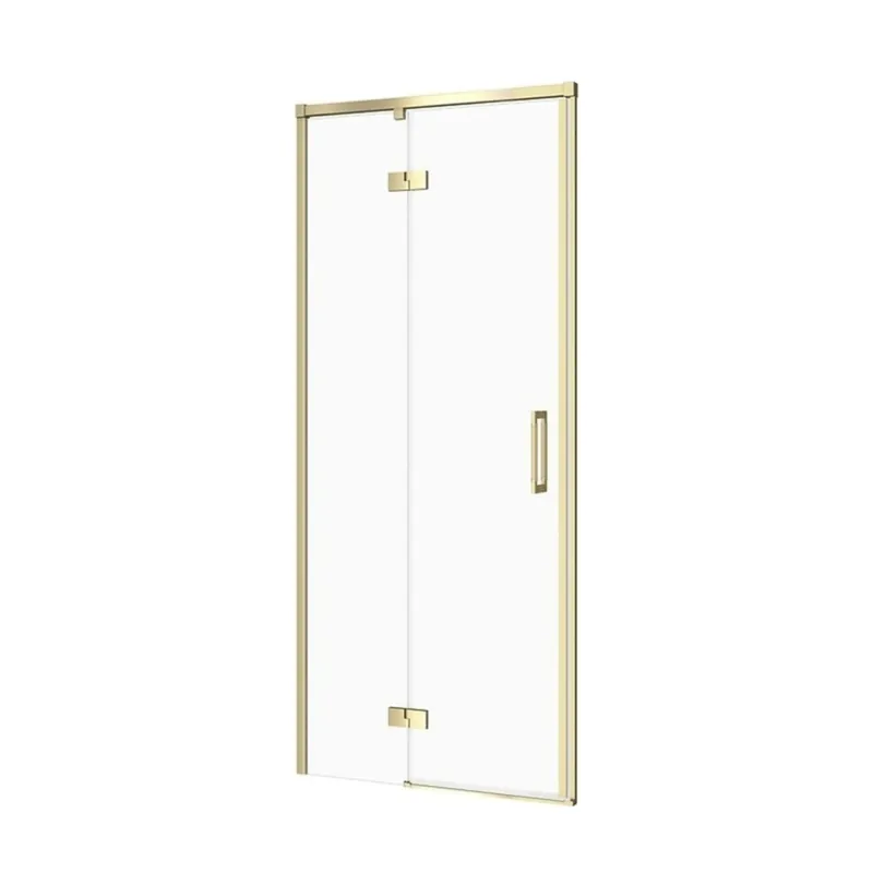 Sprchové dveře Cersanit Larga 80x195 matné zlaté s panty levé, S164-065 Flitsaanbieding