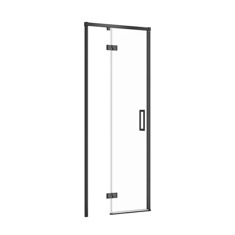 Veilige Betaling Sprchové dveře Cersanit Larga 80x195 černé s panty levé, S932-127