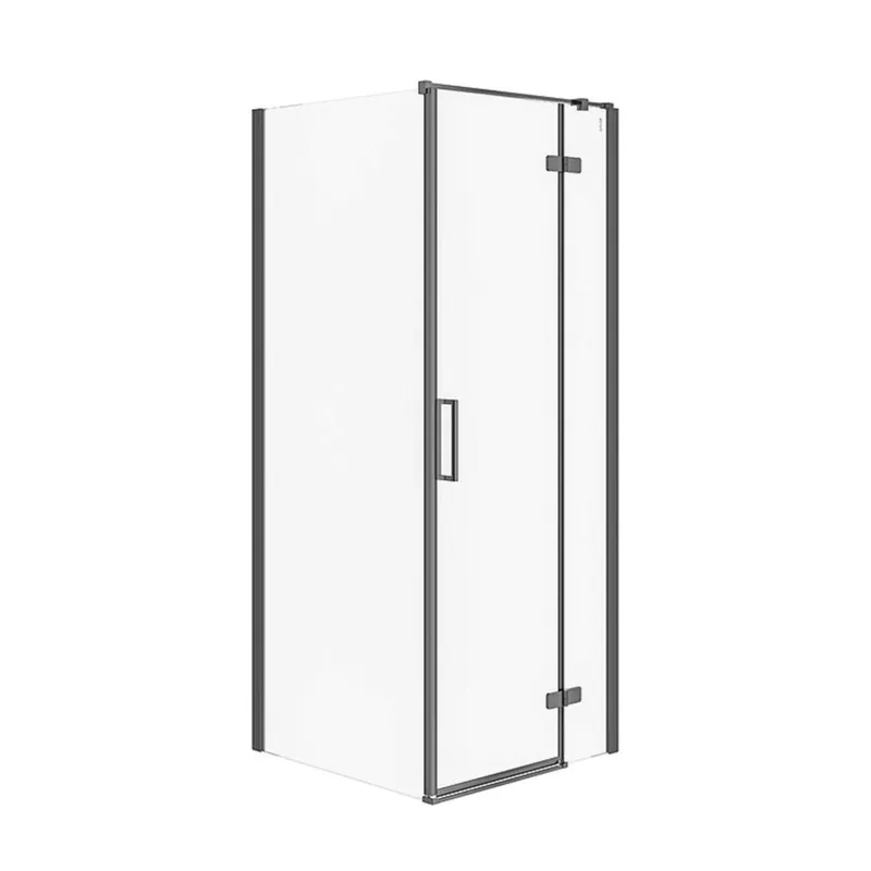 Sprchový kout Cersanit Jota čtvercový 80x80x195 černý pravý, S160-008 Aanbieding