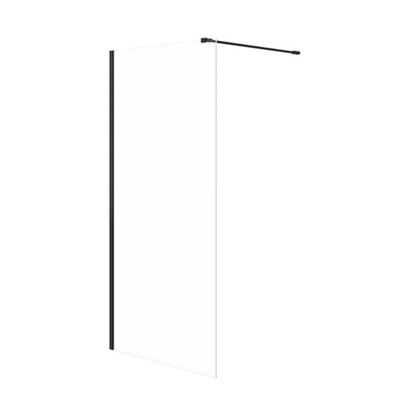 Sprchový kout Cersanit Kontra walk-in 100x200 ,černá, S169-006 Laatste Kans