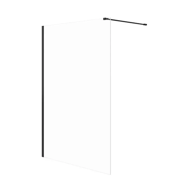 Merkproduct Sprchový kout Cersanit Kontra walk-in 140x200 ,černá, S169-008