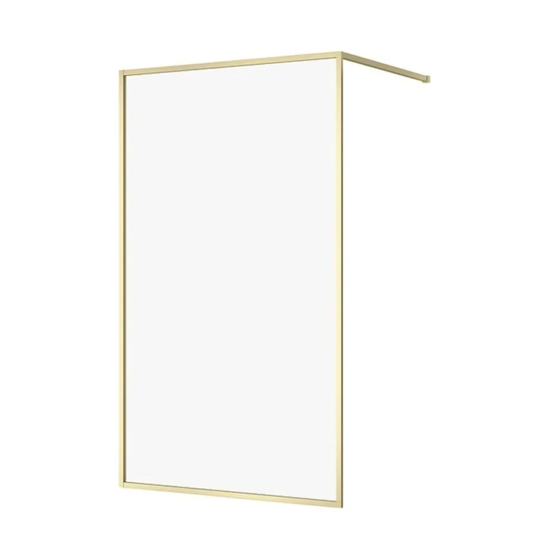 Sprchový kout Cersanit Larga walk-in 120x200 matný zlatý, S164-074 Fabrieksprijs