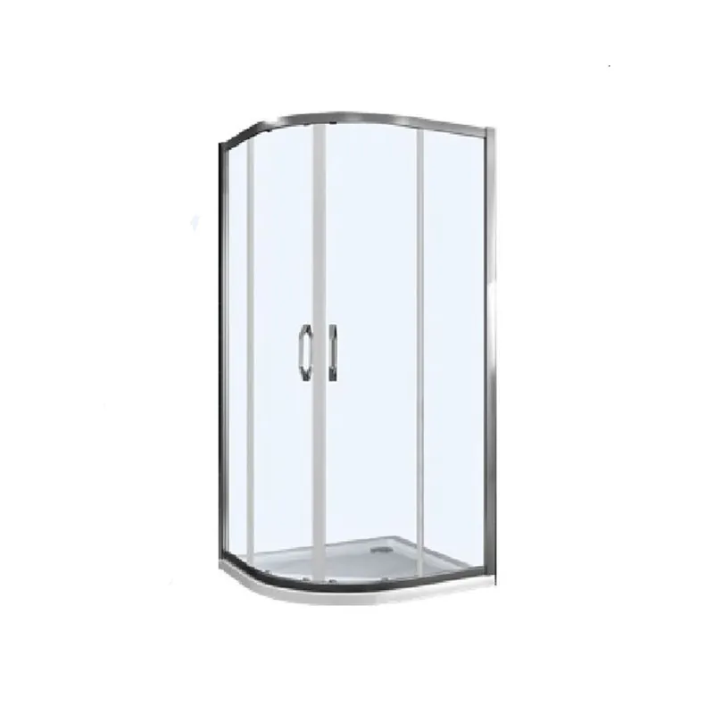Premium Sprchový kout EBS Urban čtvrtkruhový 90x90, chrom lesk, URBANR90S