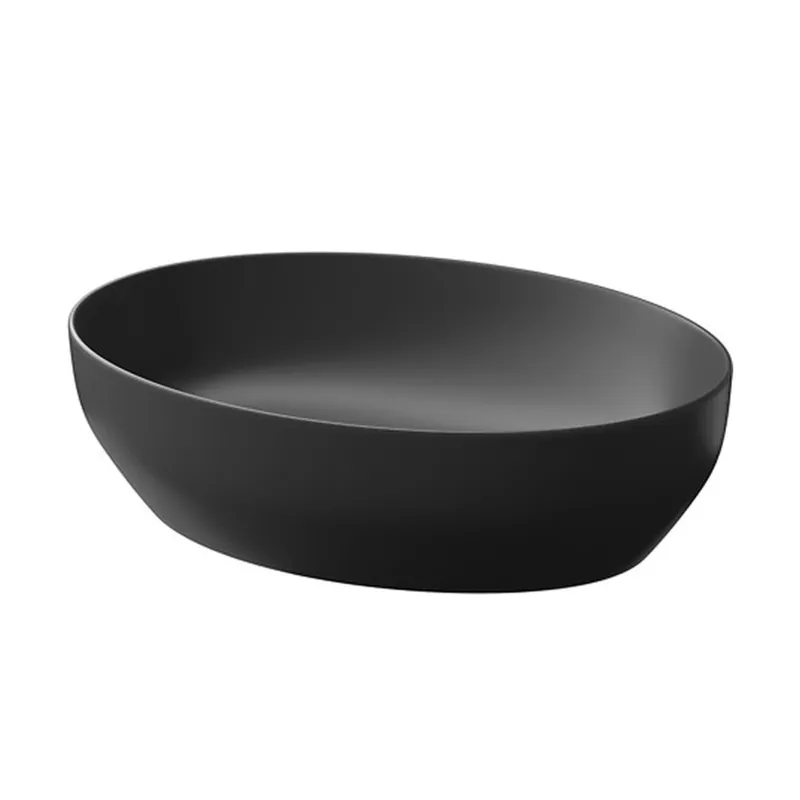 Umyvadlo Cersanit Farva 50 na desku oválné, anthracite mat, K712-041 Direct Verzonden