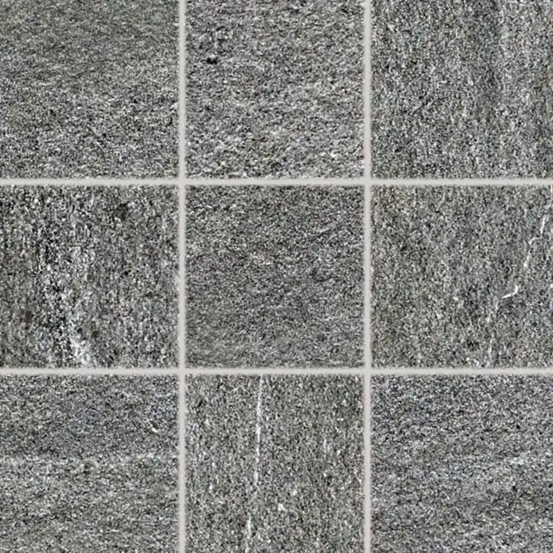 Dlažba Rako Quarzit tmavě šedá struktura mat rektifikovaná 10x10 DAR11738 Must-Have