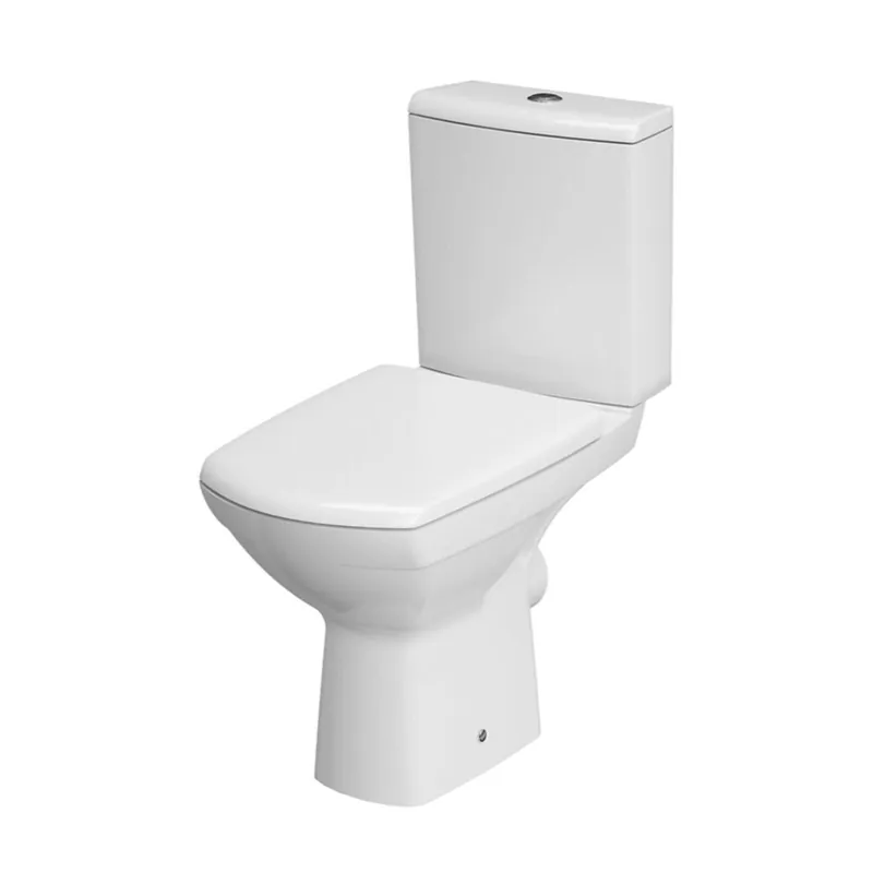 Beperkt Aanbod WC mísa Cersanit Carina 481 kombi bílá 010 zadní odpad Clean On nádržka 3/5 sedátko duroplast, K31-043