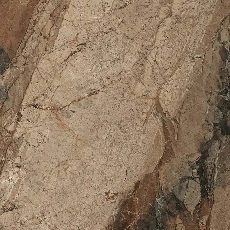 Betaalbaar Dlažba Tubadzin Lounge stone brown struktura pololesk rektifikovaná 120x120