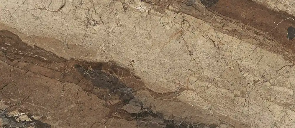 Favoriet Dlažba Tubadzin Lounge stone brown struktura pololesk rektifikovaná 120x275