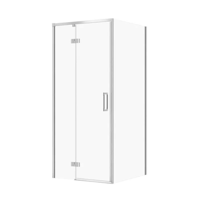 Sprchový kout Cersanit Larga 90x90x195 čtvercový chrom s panty levý, set B852, S601-217 Korting