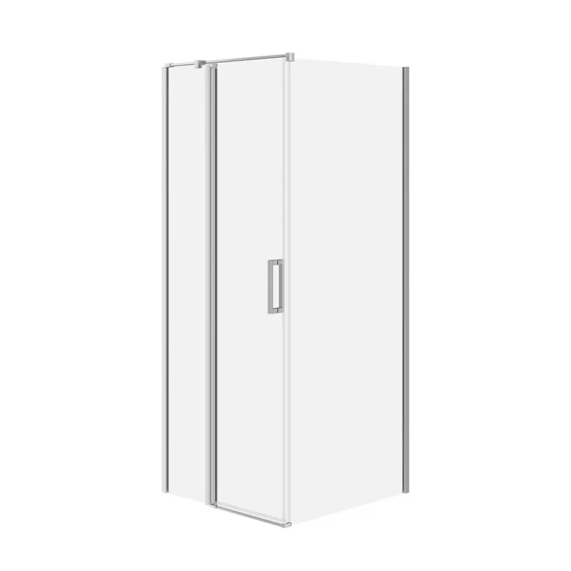 Alleen Vandaag Sprchový kout Cersanit Moduo 80x90x195 obdélníkový chrom s panty levý, set C104, S601-305