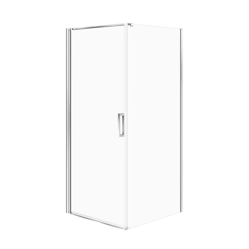 Sprchový kout Cersanit Moduo 90x90x195 čtvercový chrom s panty levý, set C387, S601-484 Tijdelijk Beschikbaar