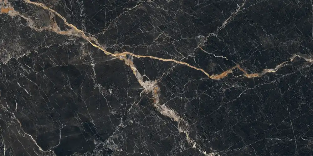 Veilige Betaling Dlažba Tubadzin Veneto black struktura mat rektifikovaná 60x120
