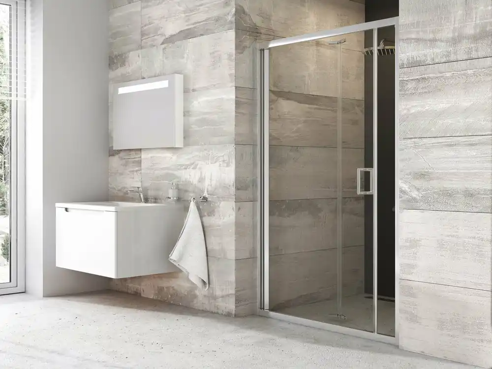 Sprchový kout Ravak Blix BLDZ2/BLPSZ 90x90 rohový, lesk/transparent Speciale Aanbieding