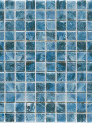 Dagaanbieding Mozaika Alttoglass Elite Pools Papua blue 32x32