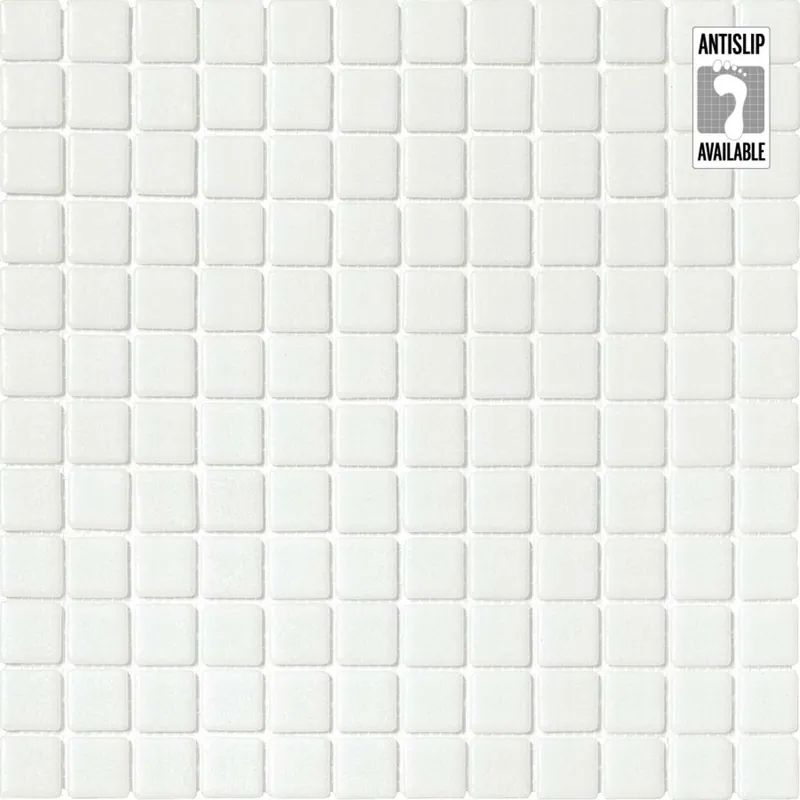 Hoge Kwaliteit Mozaika Alttoglass Fog Blanco antislip 32x32