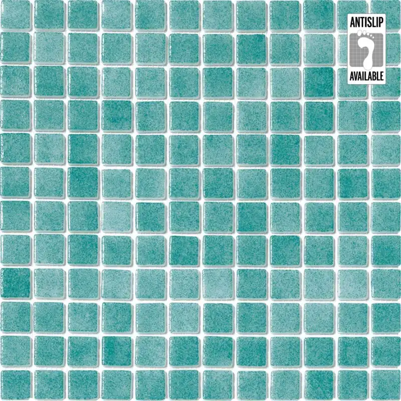 Mozaika Alttoglass Fog Verde turquesa antislip 32x32 Nu Kopen