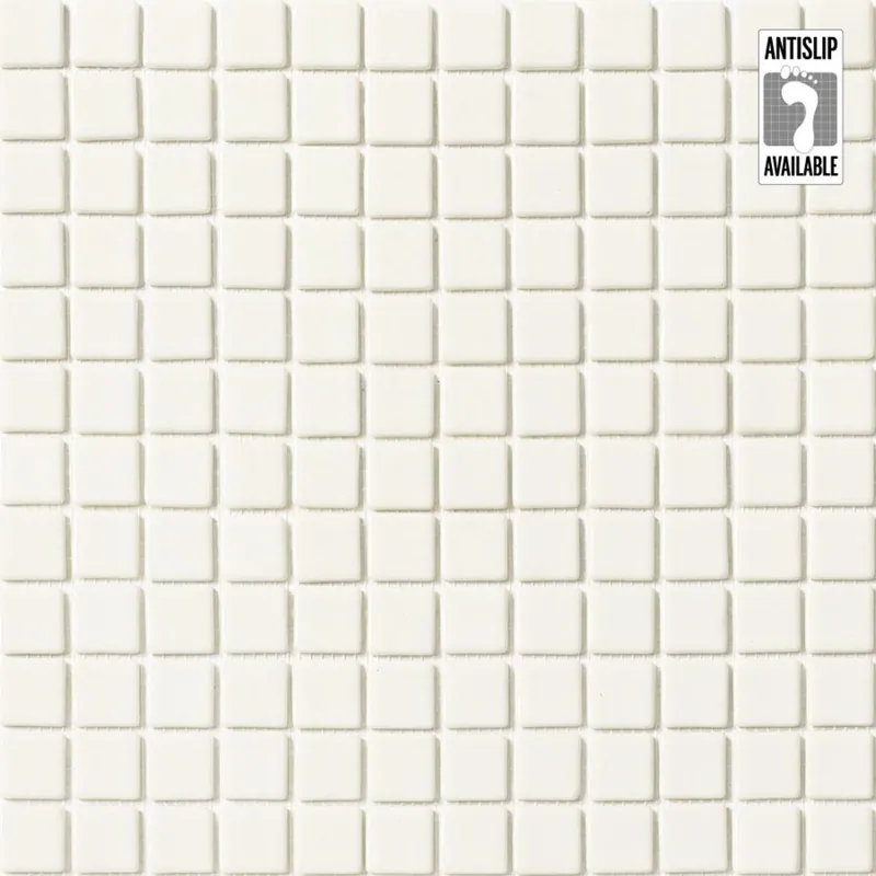 Mozaika Alttoglass Solid Colors Blanco antislip 32x32 Actieprijs