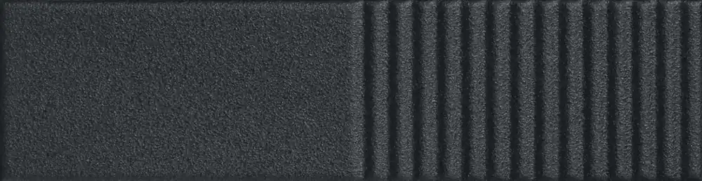 Merkproduct Obklad Tubadzin Groove graphite sugar 2 struktura lesk 8x30
