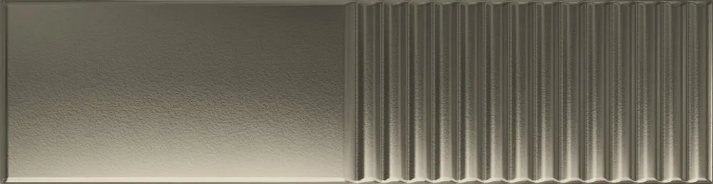 Gratis Retour Obklad Tubadzin Groove metallic 2 struktura lesk rektifikovaný 8x30