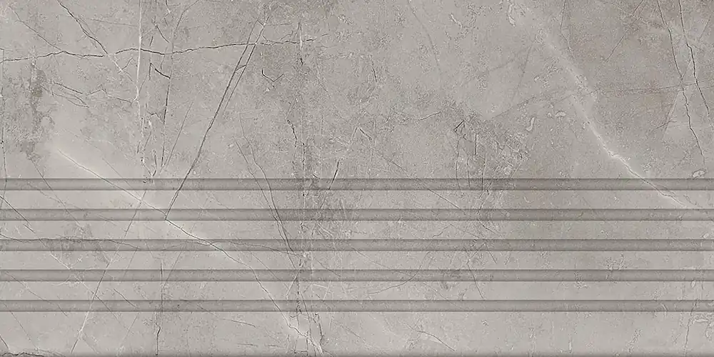 Schodovka Tubadzin Remos grey mat rektifikovaná 30x60 Beste Prijs