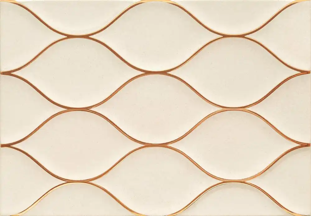 Lage Kosten Dekor Arté Navona beige lesk 25x36