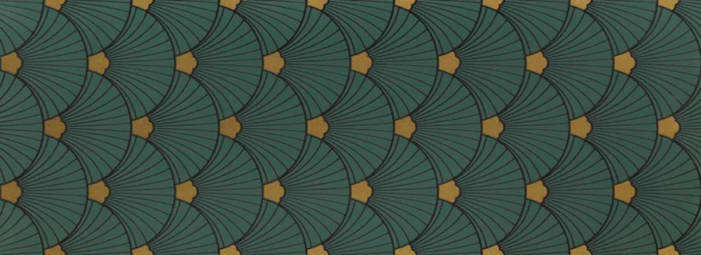 Dekor Tubadzin Sophisticated green mat rektifikovaný 33x90 Superprijs