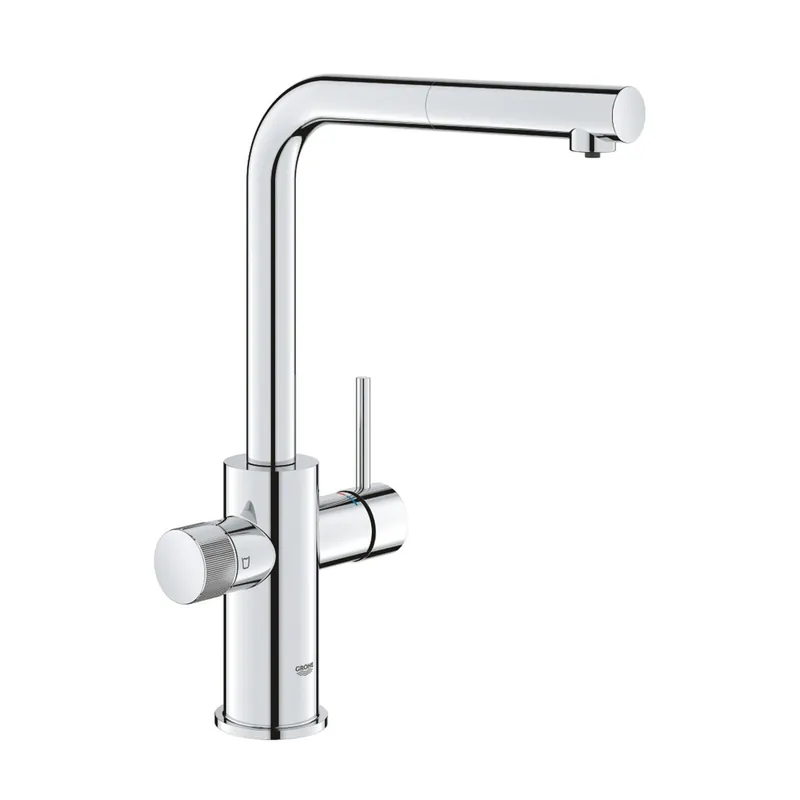 Baterie Grohe Blue Pure Minta filtrační, s vytahovací sprškou, chrom, 30590000 Koop Online