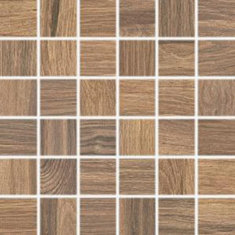 Weekendaanbieding Mozaika Rako Board hnědá mat rektifikovaná 30x30 DDM06143