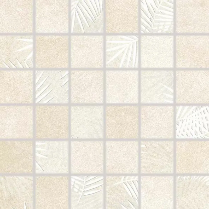 Mozaika Rako Lampea slonová kost lesk rektifikovaná 30x30 WDM05687 Favoriet