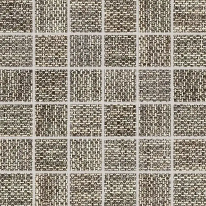 Mozaika Rako Next hnědá struktura mat rektifikovaná 30x30 WDM05506 Snelle Levering