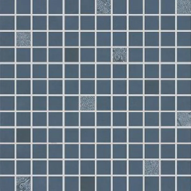 Mozaika Rako Up tmavě modrá lesk rektifikovaná 30x30 WDM0U511 Seizoensaanbieding