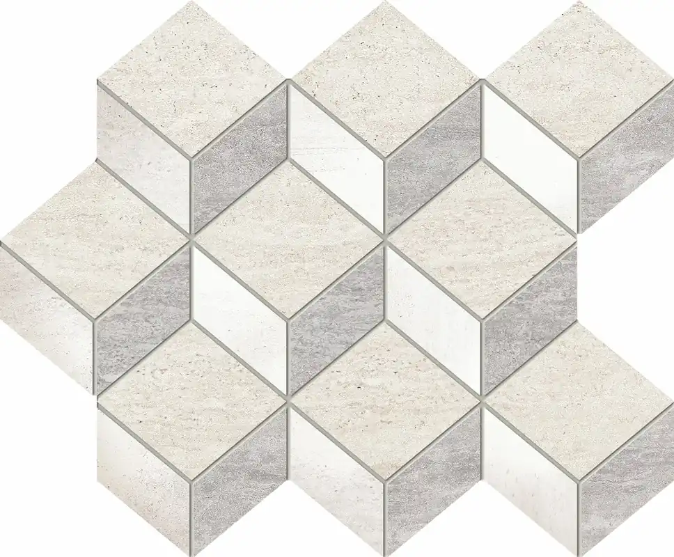 Mozaika Tubadzin Blink grey lesk 25x30 Goedkoop