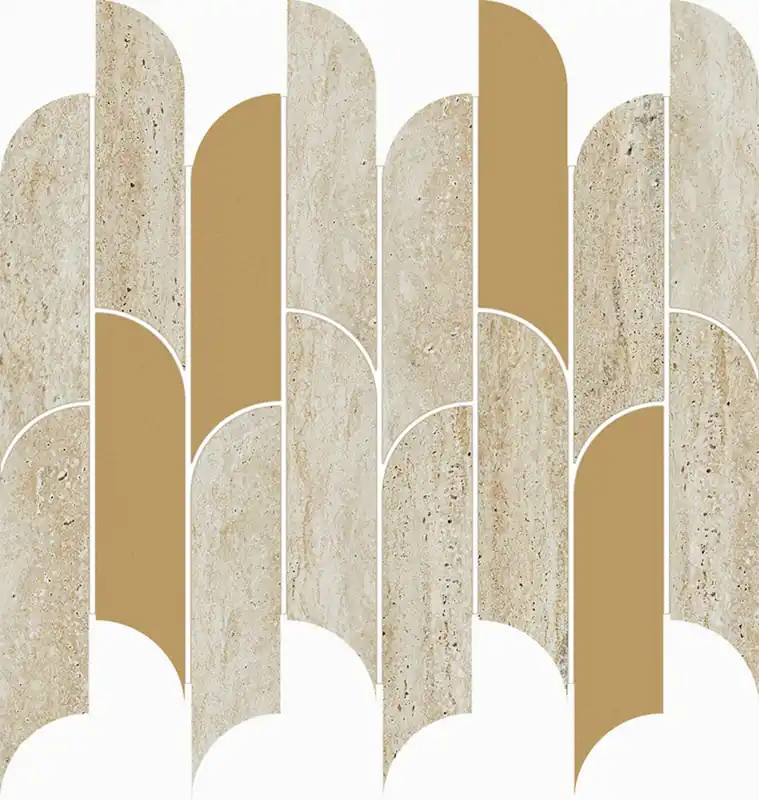 Hete Deal Mozaika Tubadzin Tissue beige pololesk 27x30
