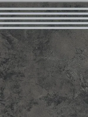 Schodovka Cersanit Quenos graphite mat rektifikovaná 30x60 OD661-081 Veilige Betaling