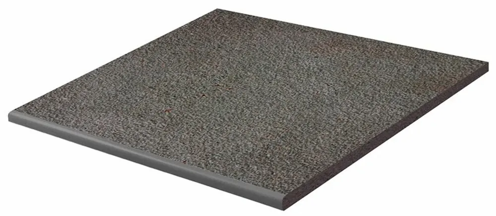 Direct Beschikbaar Schodovka Rako Piazzetta Outdoor černá struktura mat rektifikovaná 60x60x2 DCH66789