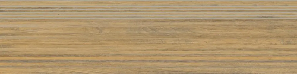 Schodovka Rako Plywood hnědá mat rektifikovaná 30x120 DCPVD843 Speciale Aanbieding
