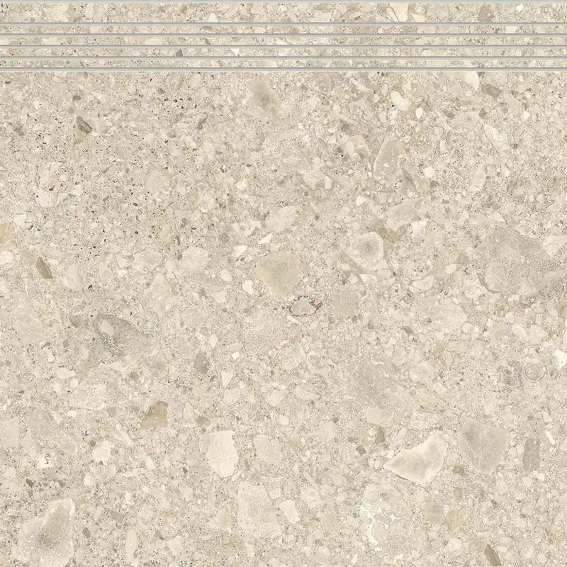 Schodovka Rako Rave béžová mat rektifikovaná 60x60 DCP62901 Betrouwbaar