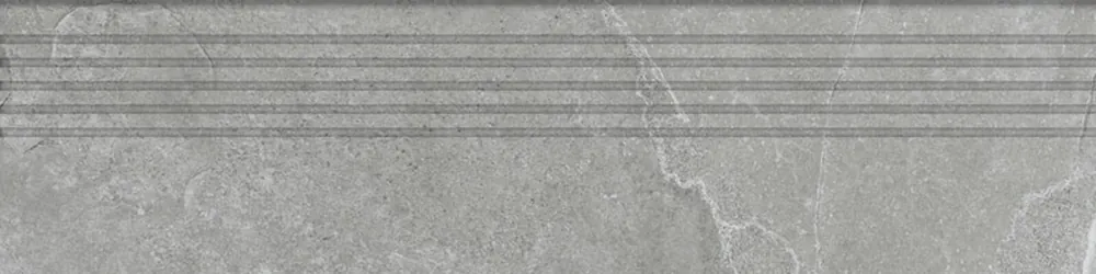 Schodovka Tubadzin Grand Cave grey mat rektifikovaná 30x120 Alleen Vandaag