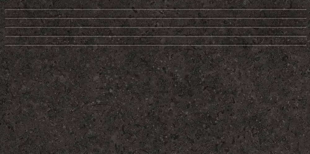 Speciale Aanbieding Schodovka Tubadzin Zimba black struktura mat rektifikovaná 30x60