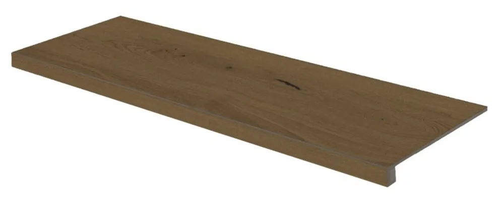 Beste Prijs Tvarovka schodová Rako Bricola tmavě hnědá mat rektifikovaná 30x120 DCFVD852