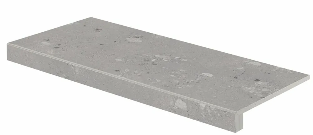 Laatste Kans Tvarovka schodová Rako Castone tmavě šedá mat rektifikovaná 40x80 DCF84857