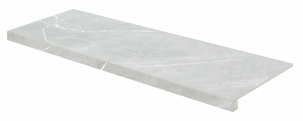 Tvarovka schodová Rako Touch šedá mat rektifikovaná 30x120 DCFVD903 Must-Have