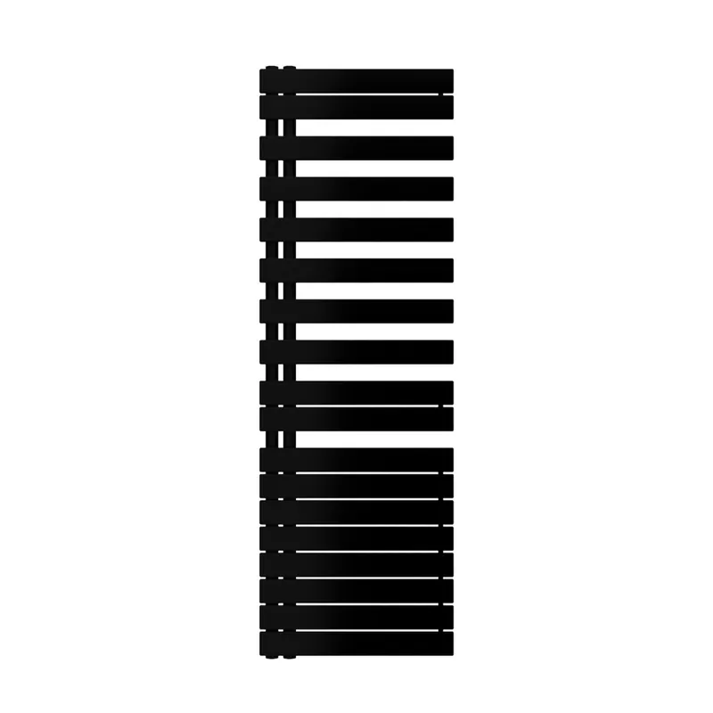 Speciale Aanbieding Radiátor Zehnder Roda Spa Asym 167,6x55 cm, pravý, RAL 0557 black matt, ROFR-170-055-0557