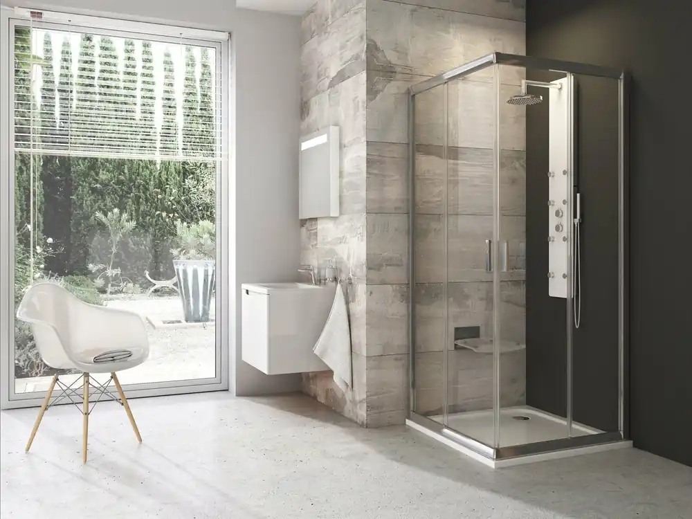 Nieuw Sprchový kout Ravak Blix BLRV2 80x80 čtyřdílný rohový, lesk/transparent, 1LV40C00Z1